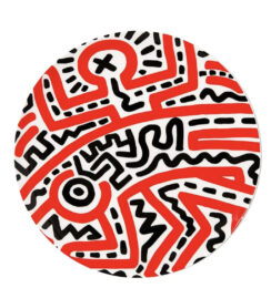 Artist Plate Project by Keith Haring at Dovehouse Contemporary