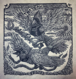 Bird Battle by Tom Huck at Tom Hück's Evil Prints