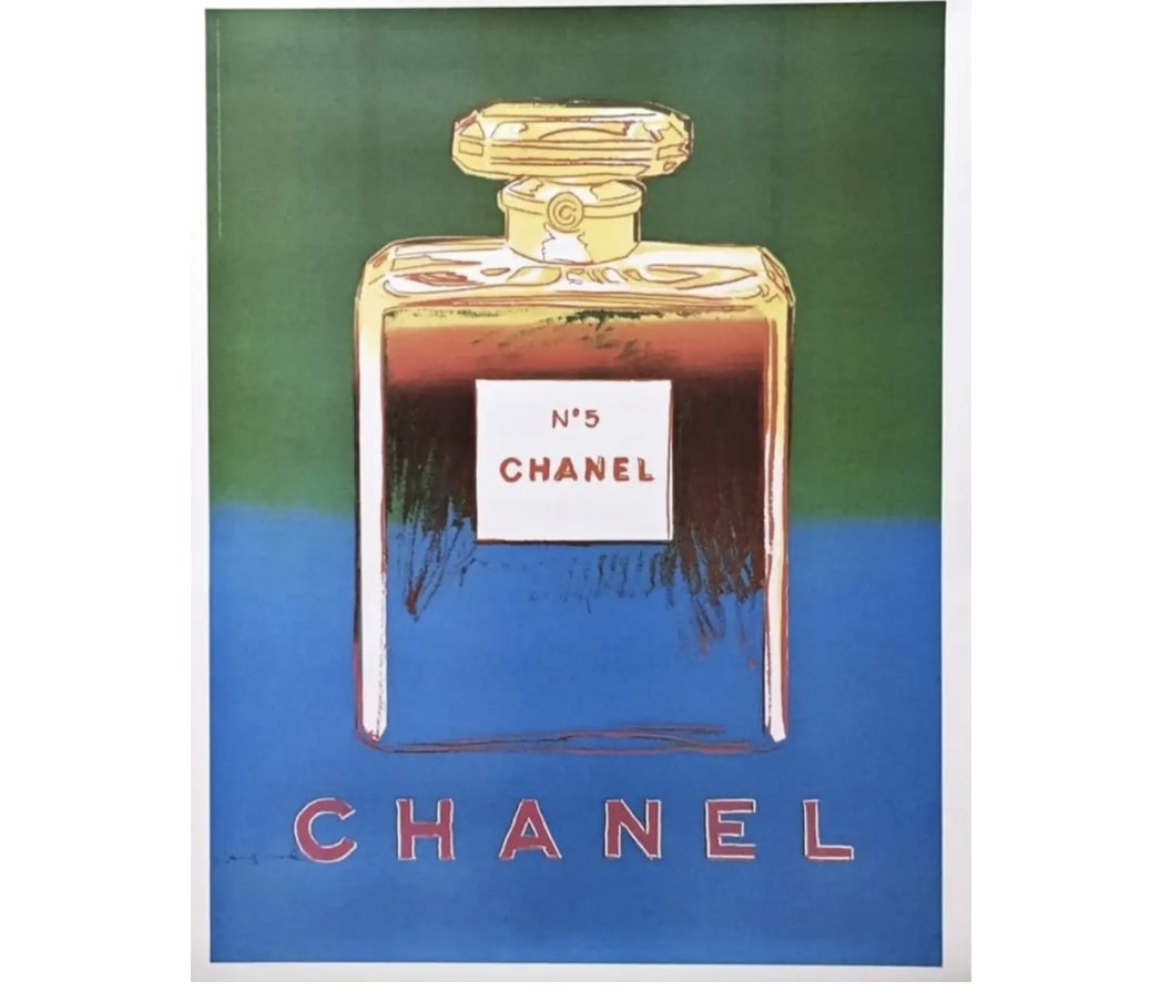 Chanel N5 Perfume – Green by Andy Warhol