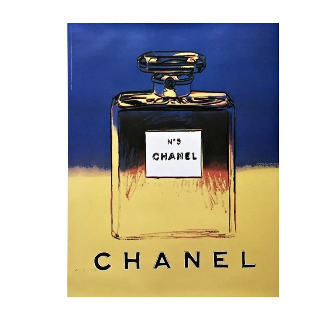 Chanel N5 Perfume – Yellow by Andy Warhol