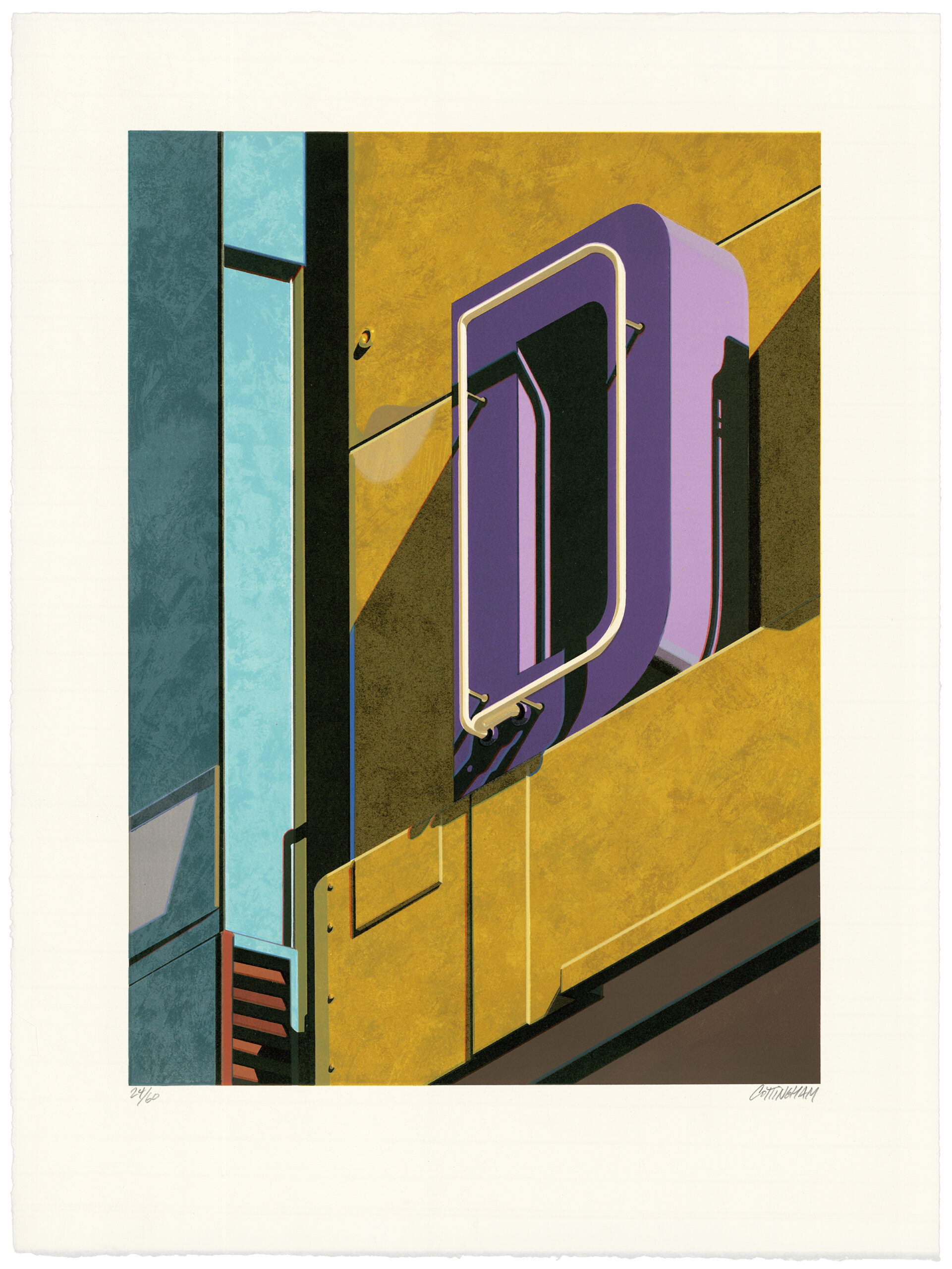 An American Alphabet: D by Robert Cottingham