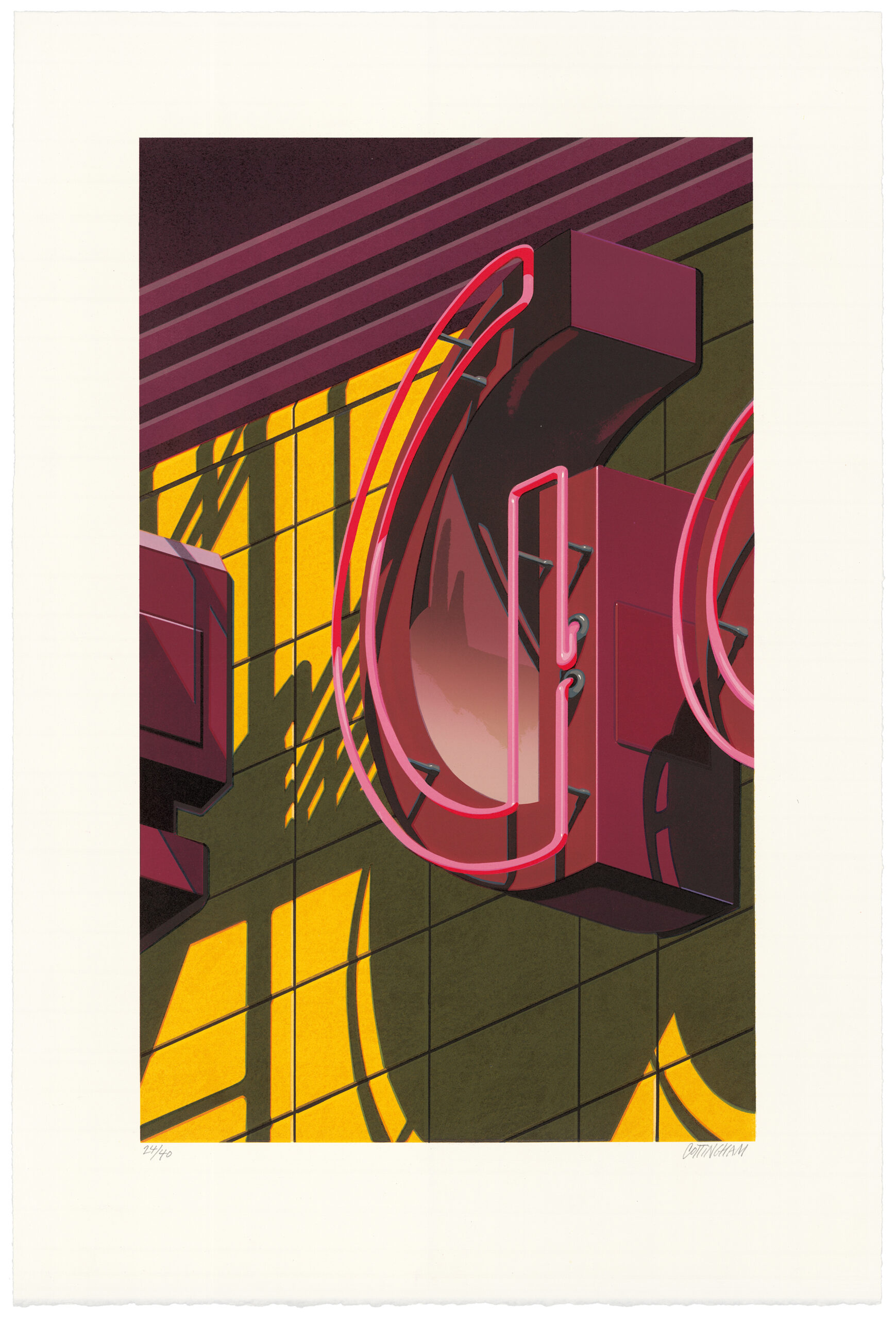 An American Alphabet: G by Robert Cottingham