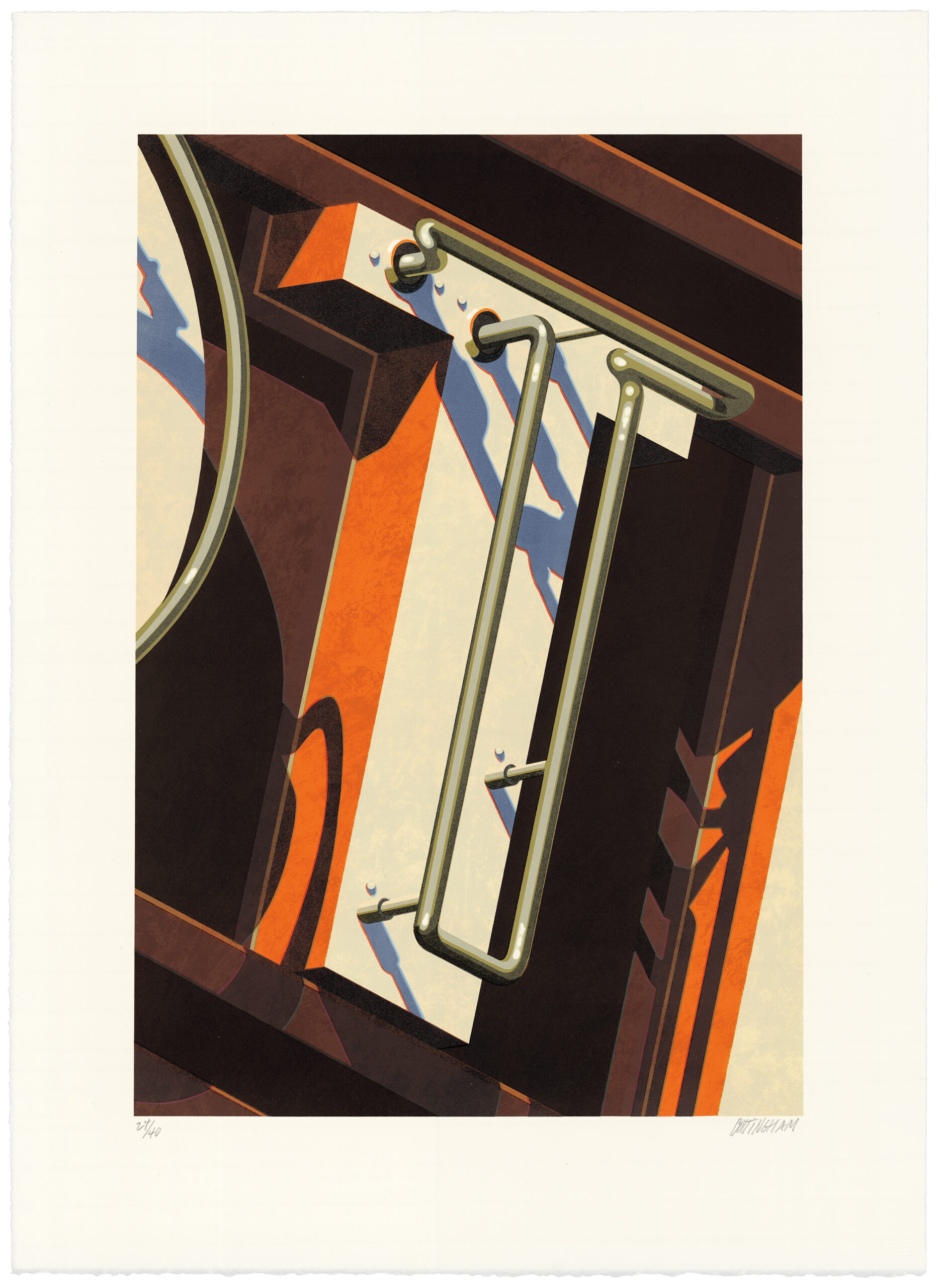 An American Alphabet: T by Robert Cottingham