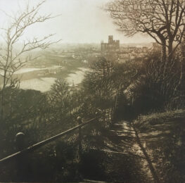 Durham Overview II by Anja Percival at ebo Gallery