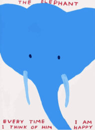 Everytime I Think Of Him by David Shrigley at Dovehouse Contemporary