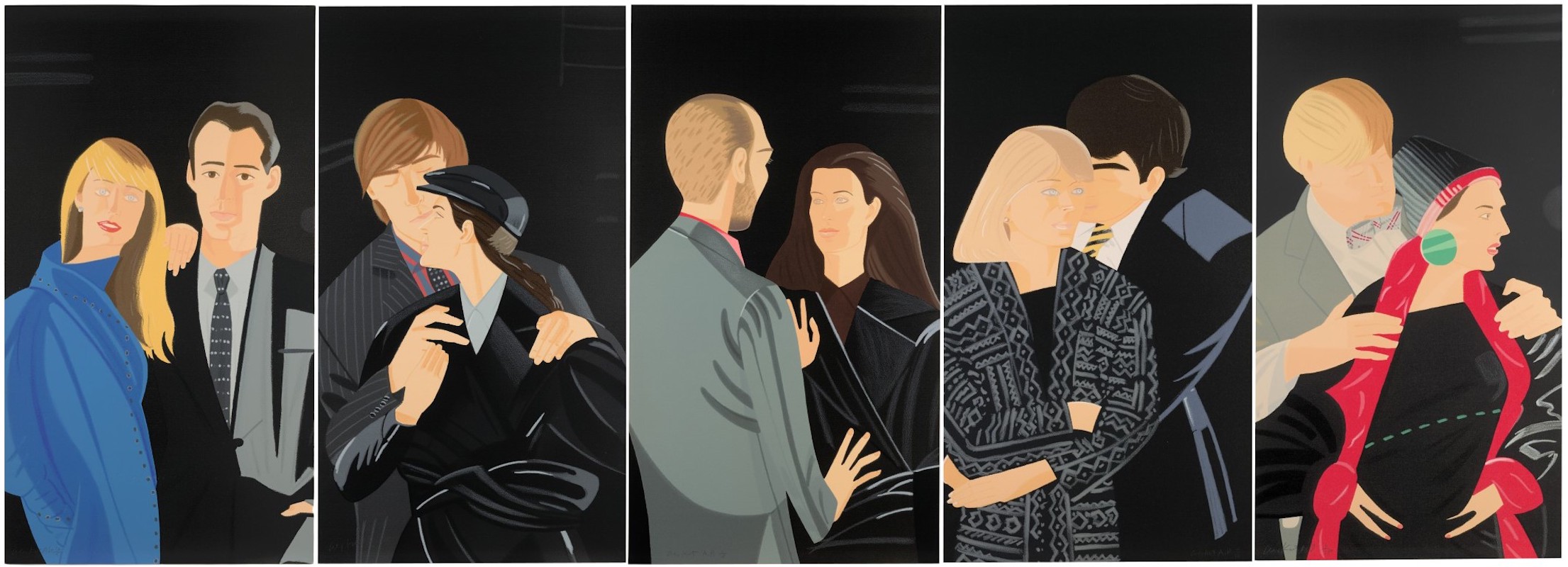 Pas de Deux Suite by Alex Katz