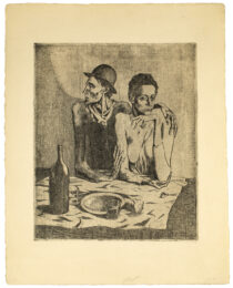Le Repas frugal by Pablo Picasso at John Szoke Gallery