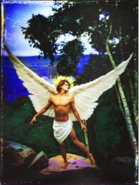 Lost and Found – Good News, Art Edition: Arch Angel Uriel by David Lachapelle at Hamilton-Selway Fine Art