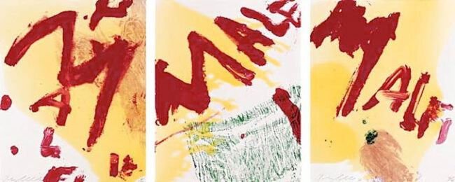 Malfi by Julian Schnabel at Hamilton-Selway Fine Art