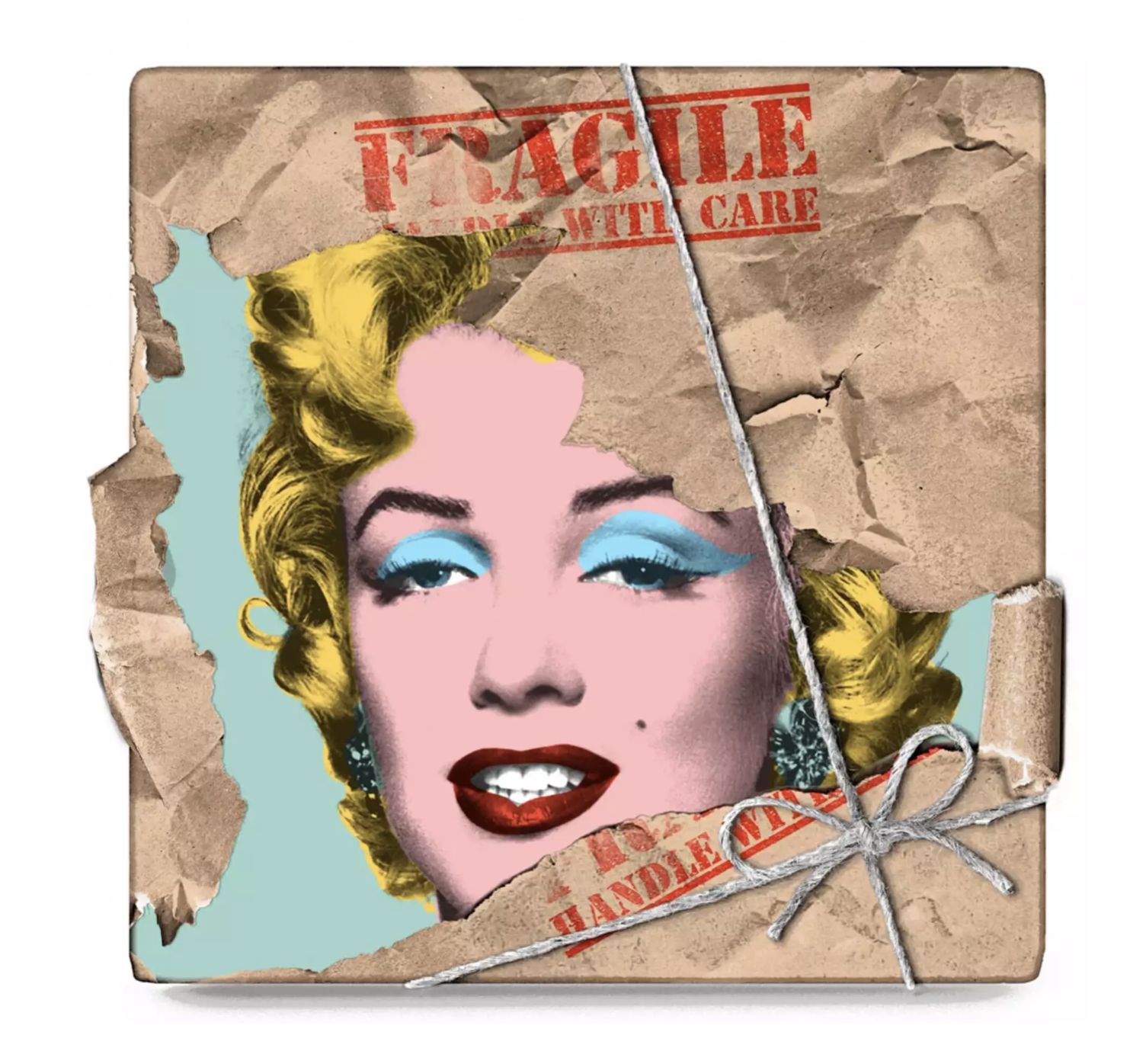Monroe POPfolio – Fragile by Mr. Brainwash