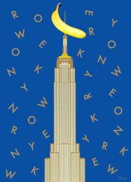 New York And King Kong by Razzia (Gérard Courbouleix-Deneriaz) at Addicted Art Gallery