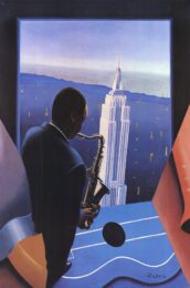 New York Jazz by Razzia (Gérard Courbouleix-Deneriaz) at Addicted Art Gallery