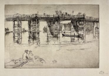 Old Putney Bridge by James Abbott McNeill Whistler at Harris Schrank Fine Prints