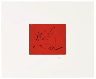 Red Wind by Robert Motherwell at Robert Fontaine Gallery