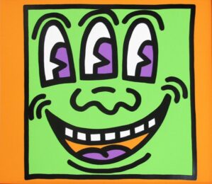 Smiling Face by Keith Haring at Michael Lisi/Contemporary Art