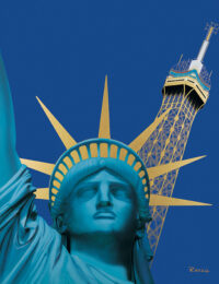Statue de la Liberté by Razzia (Gérard Courbouleix-Deneriaz) at Addicted Art Gallery