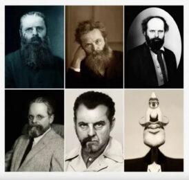 The Beard Print by Gavin Turk at Dovehouse Contemporary