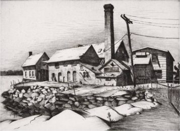 The Paint Factory (Gloucester, MA) by Sean Hurley at ebo Gallery