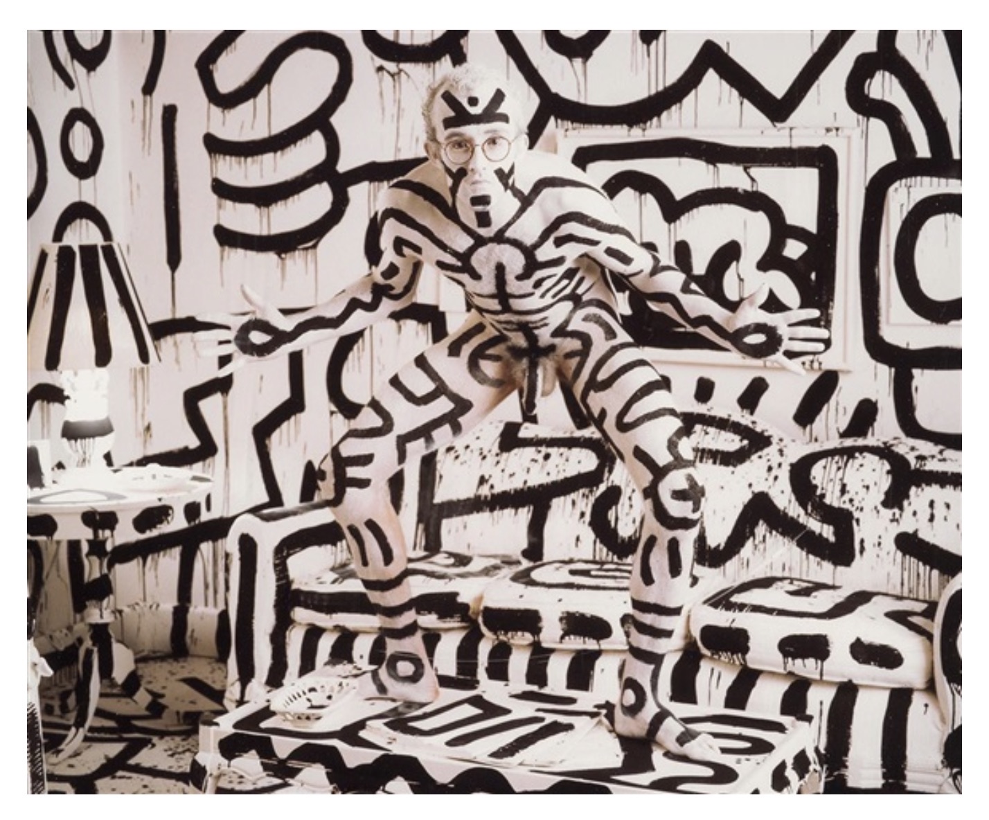 Keith Haring, New York by Annie Leibovitz