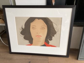 Ann Lauterbach by Alex Katz at Vogtle Contemporary
