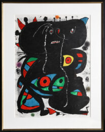 Hommage aux Prix Nobel (Tribute to the Nobel Prize) by Joan Miro at RoGallery