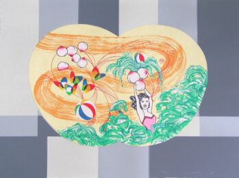 Lichtenstein’s Peaches by Jiha Moon at Flying Horse Editions