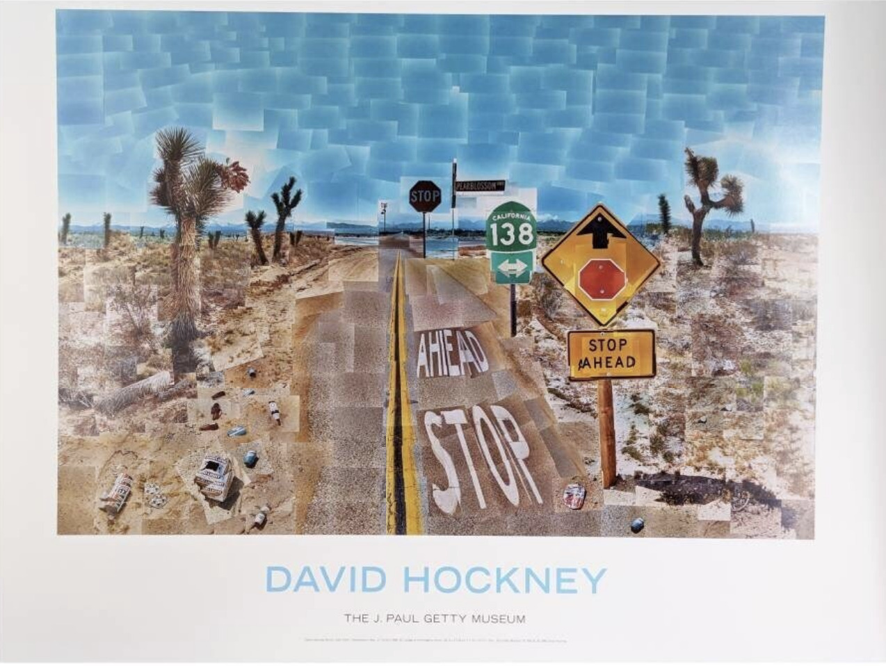 Pearlblossom Highway by David Hockney
