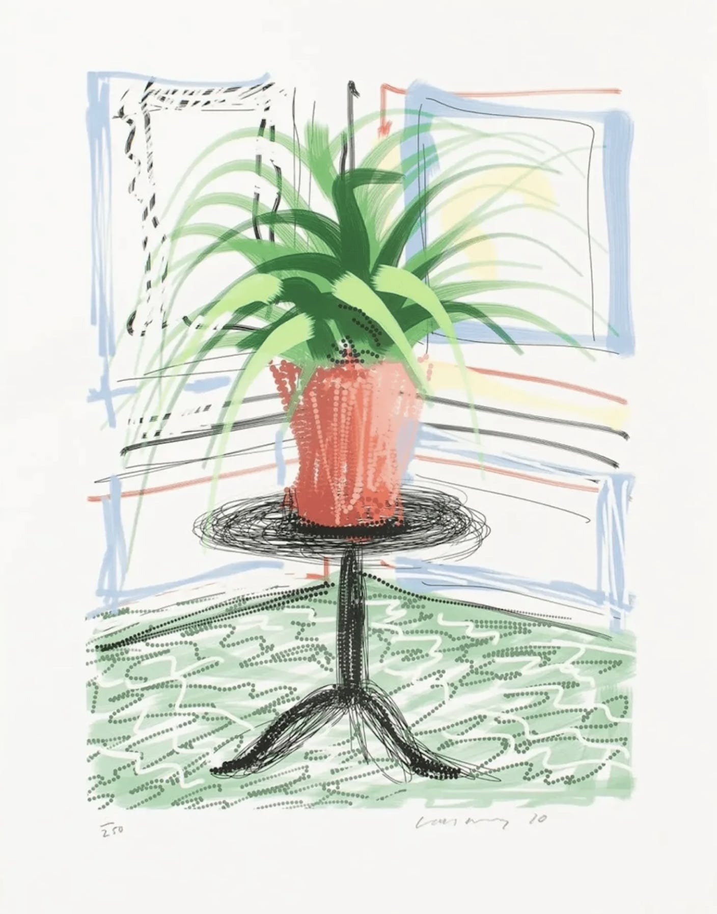 Untitled, 468 by David Hockney