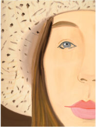 Straw Hat 2 by Alex Katz at Jim Kempner Fine Art