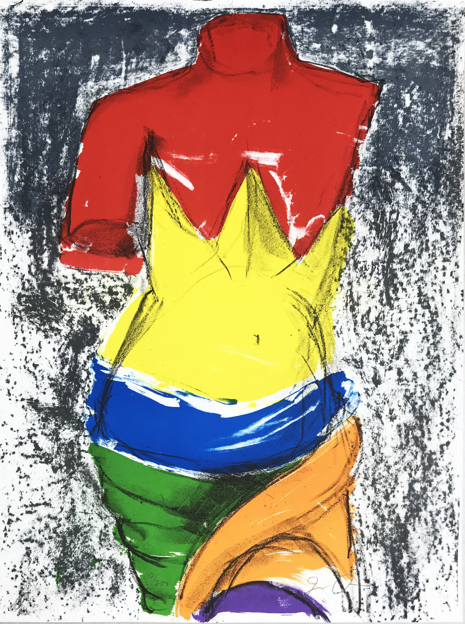 The Bather by Jim Dine at Hamilton-Selway Fine Art