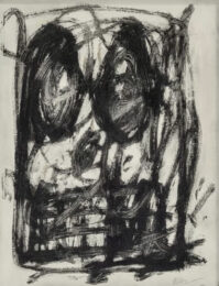 Untitled (Anxious Man) by Rashid Johnson at Dovehouse Contemporary