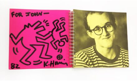Untitled Drawing “For John” by Keith Haring at Hamilton-Selway Fine Art