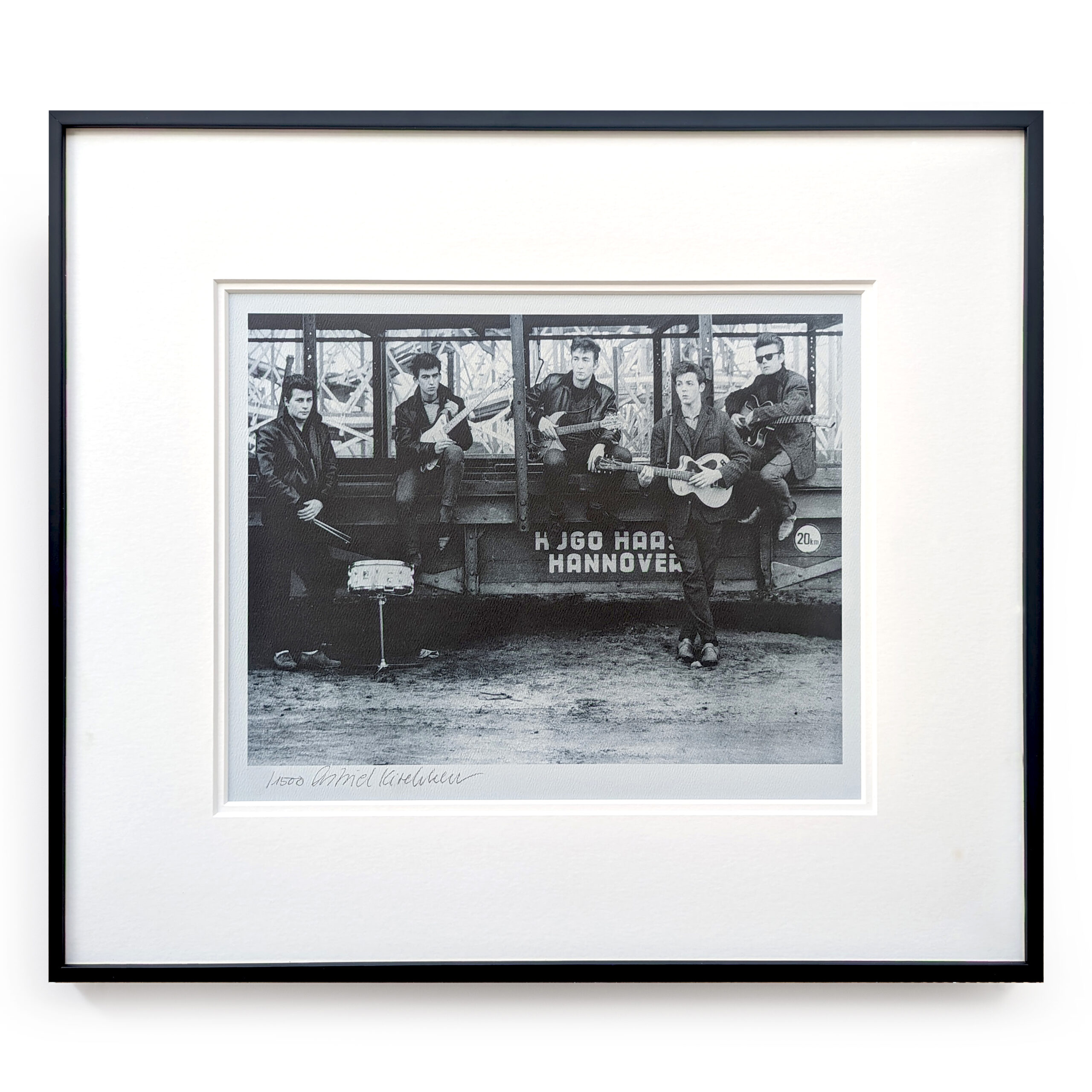 The Beatles, Funfair, Hamburg – Limited Edition by Astrid Kirchherr