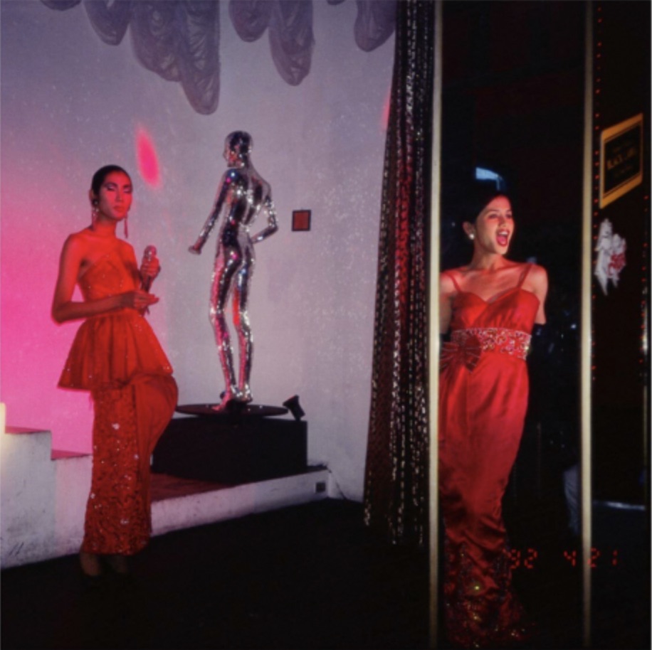 C and So Competing for the Oscar, Second Tip, Bangkok 1992 by Nan Goldin