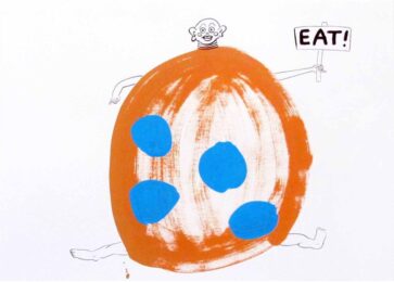 Eat by Keith Haring at Hamilton-Selway Fine Art