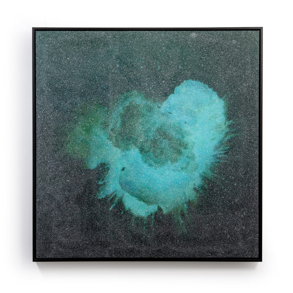 How My Heart Sings – Glissando Full I, Jouissance Green Blue by Christian Furr