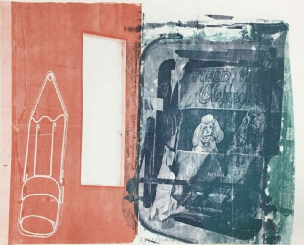 Best Buddies by Robert Rauschenberg