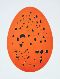 Holy Eggs (Orange) by Gavin Turk at Manifold Editions