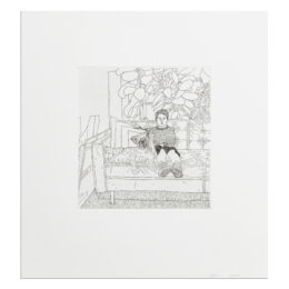 Kiki and Leopard by Jonas Wood at MLTPL