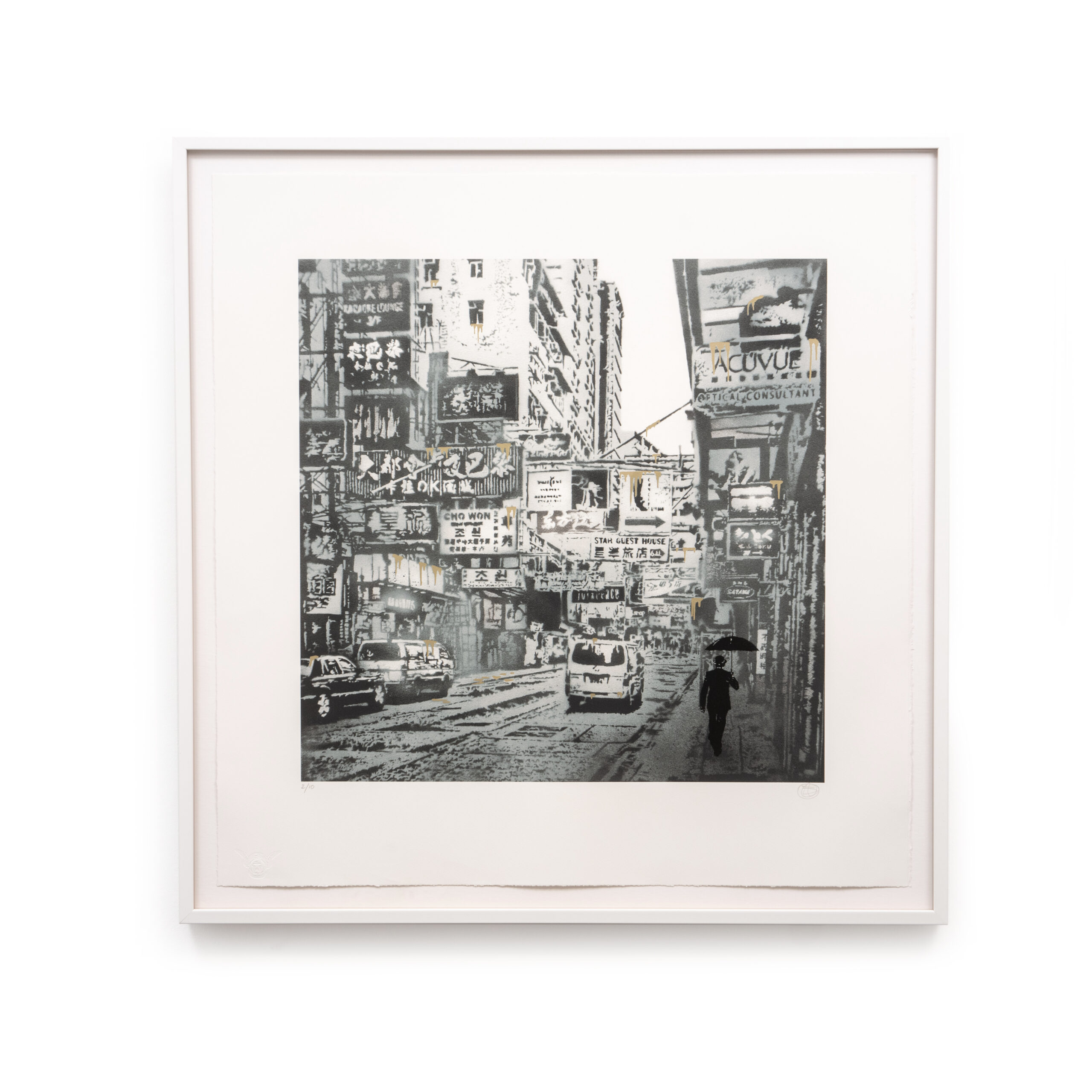 Basking In The Glory, Hong Kong – Gold by Nick Walker