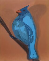 Plum Throated by Lou Ros at Robert Fontaine Gallery