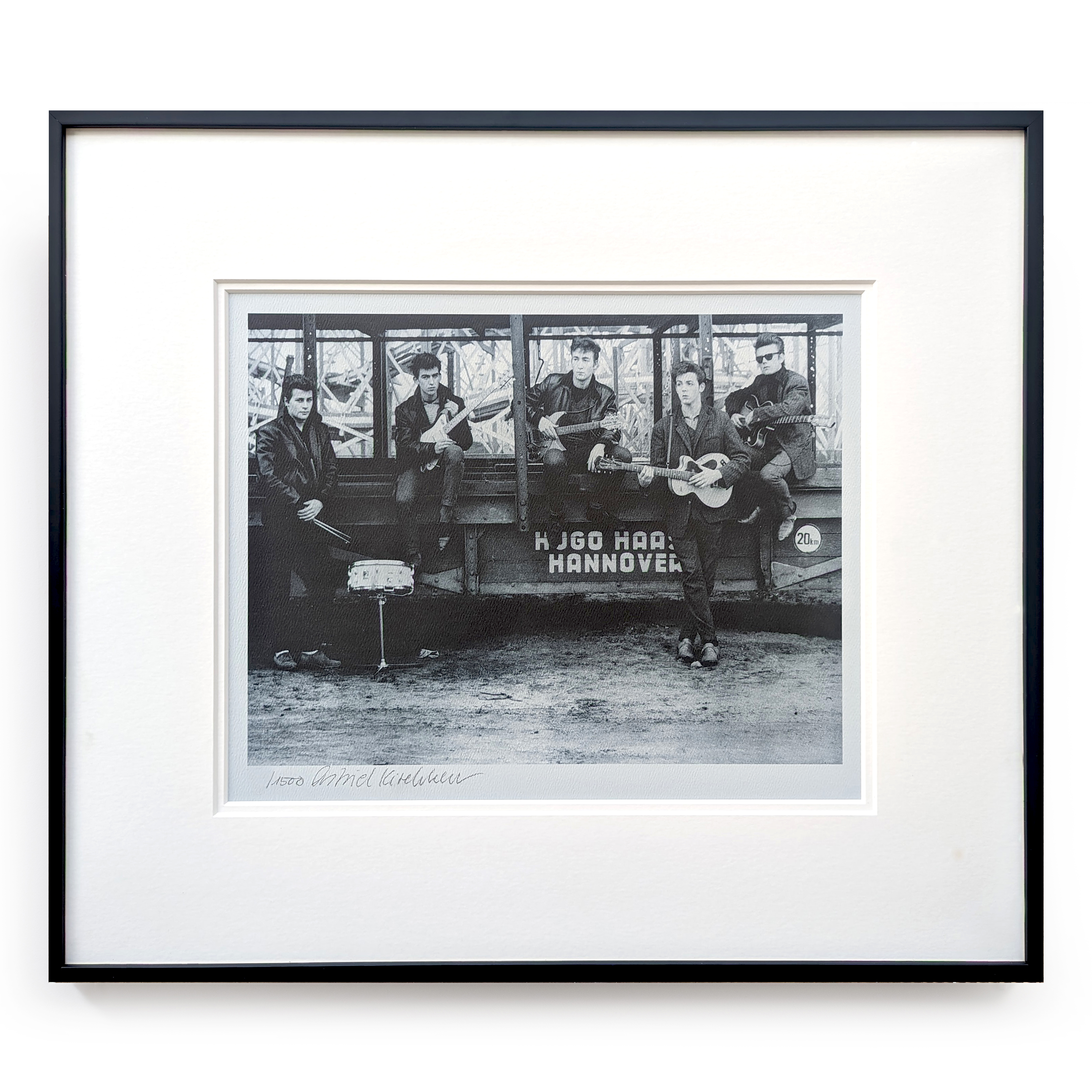 The Beatles, Funfair, Hamburg – Limited Edition by Astrid Kirchherr