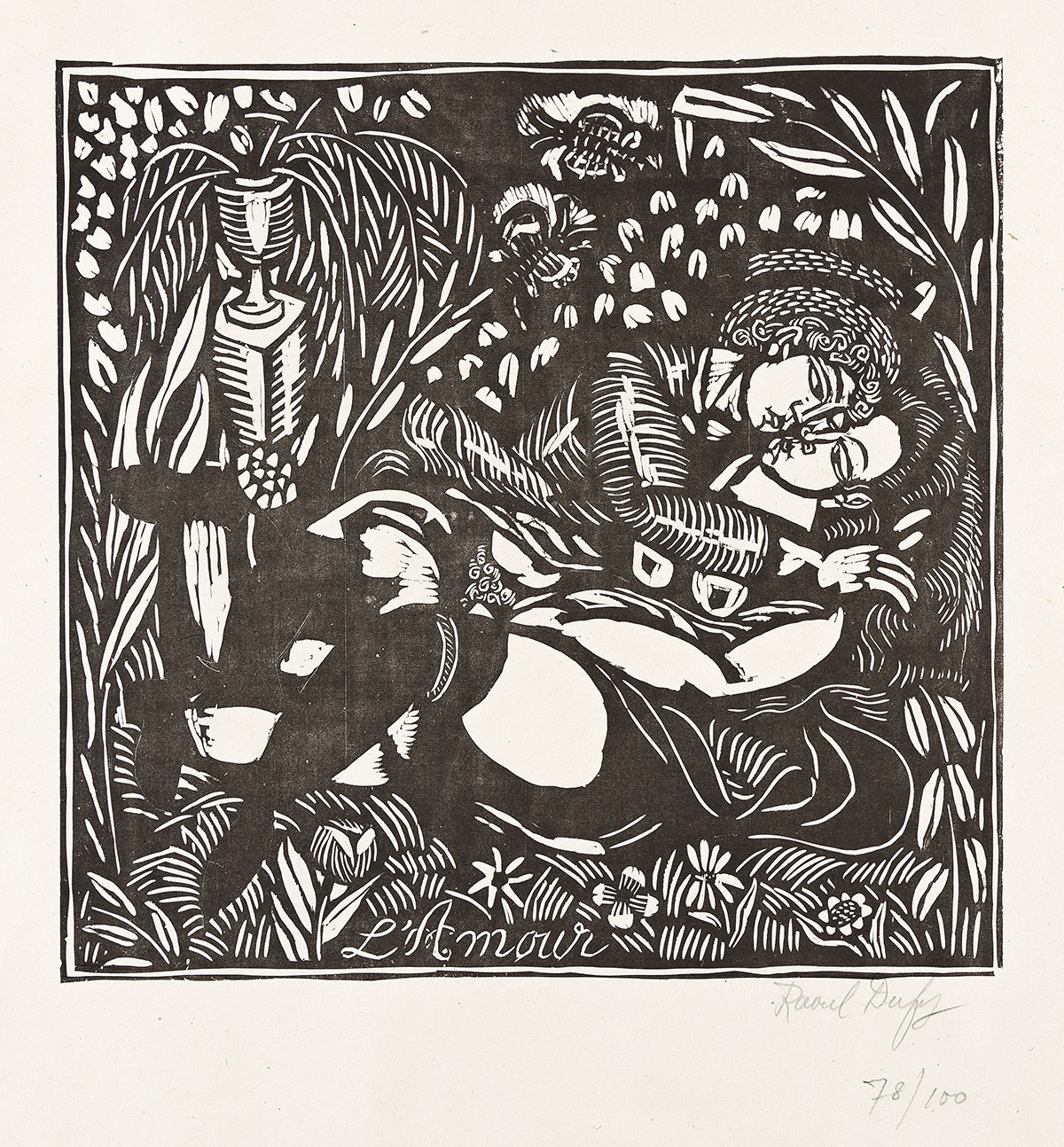 L’Amour by Raoul Dufy