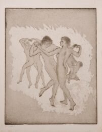 Dancing Nudes by Edouard Chimot at Editions Graphiques Ltd