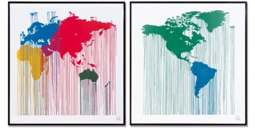 Global Liquidation by Zevs at Taglialatella Galleries