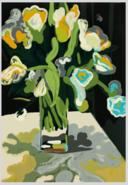 Idle Hands, from The Difference Between Now and Then by Clare Woods at Leslie Sacks Gallery