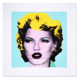 Kate Moss (Original Colourway) by Banksy at Taglialatella Galleries