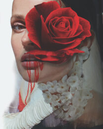 Love Me With Roses by Amanda Johnstone at Addicted Art Gallery