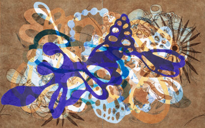 On and On #122 by Taiko Chandler at Oehme Graphics