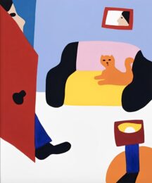 One Foot In The Door – hand embellished by James Ulmer at Dovehouse Contemporary